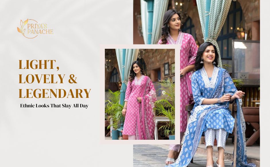 Light, Lovely And Legendary Ethnic Looks That Slay All Day