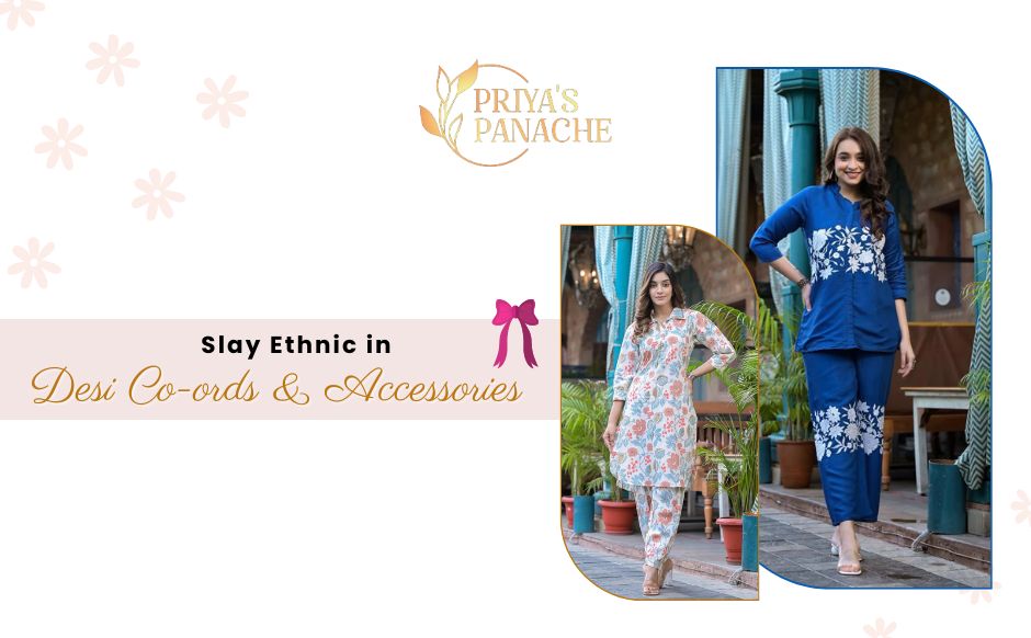 IMAGE Slay Ethnic in Desi Co-ords & Accessories